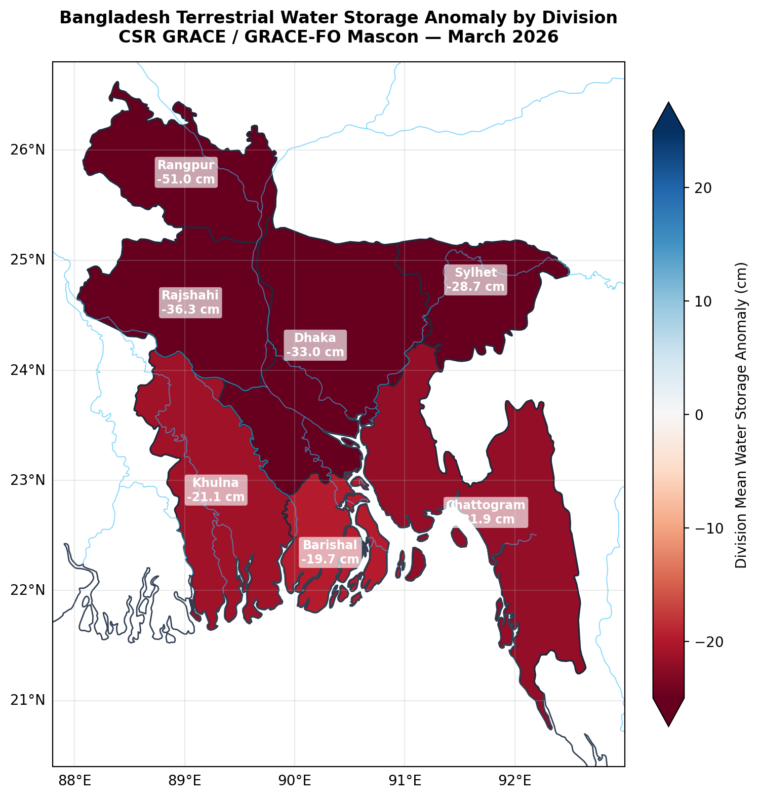Divisional Choropleth Map